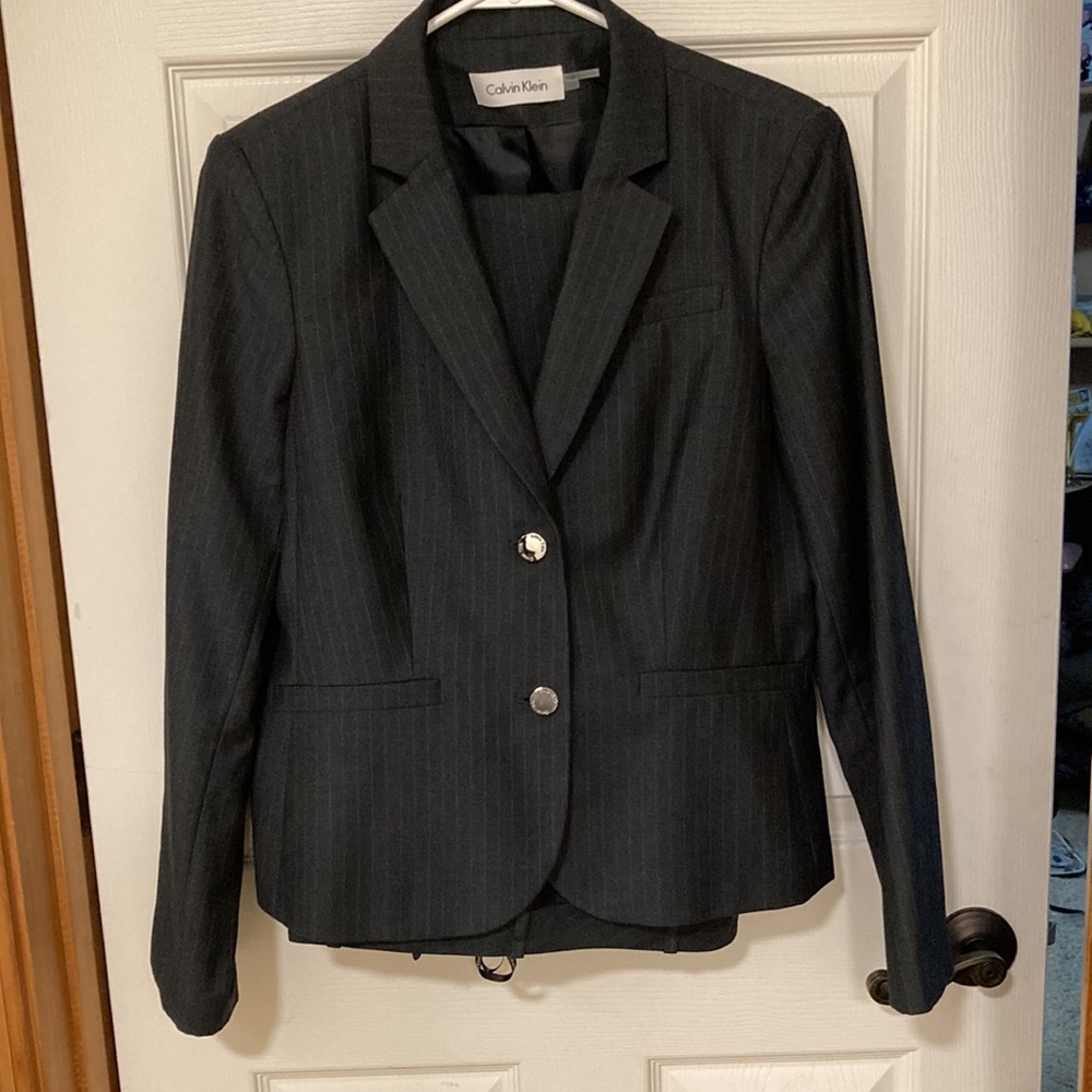 Beautiful Calvin Klein pinstripe suit